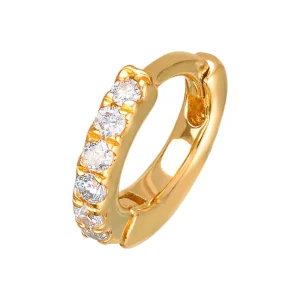 Singel diamantørering 0,03 ct.