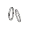 Sølv øreringer cubic zirkonia