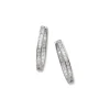 Sølv øreringer cubic zirkonia