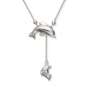 Sølvsmykke Dolphins