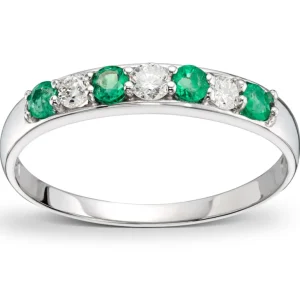 Smaragd ring 0,21 ct.