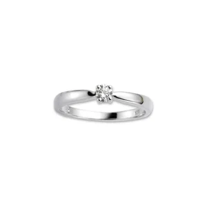 1-stens diamantring