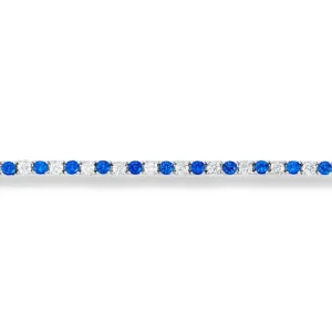 Tennisarmbånd sølv