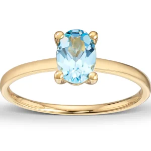 Topas ring 4 klør