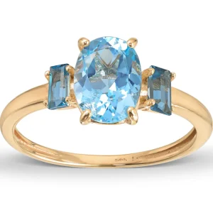 Topas ring – triplett