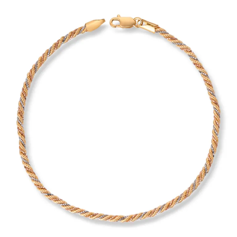 trefarget_gullarmbnd_cord_0.webp Trefarget gullarmbånd cordell 2,7 gr.