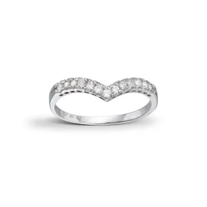 V-ring diamanter 0,26ct