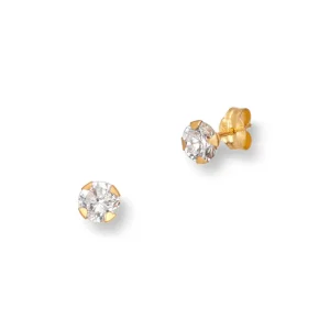 Zirkonia ørepynt 4 mm