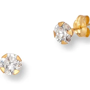 Zirkonia ørepynt 4 mm